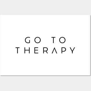 Go To Therapy Posters and Art